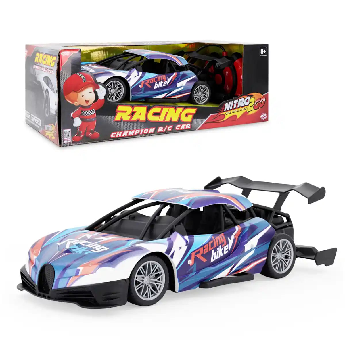 Nitro2Go RC Racing Champion Car - Kiddy Zone