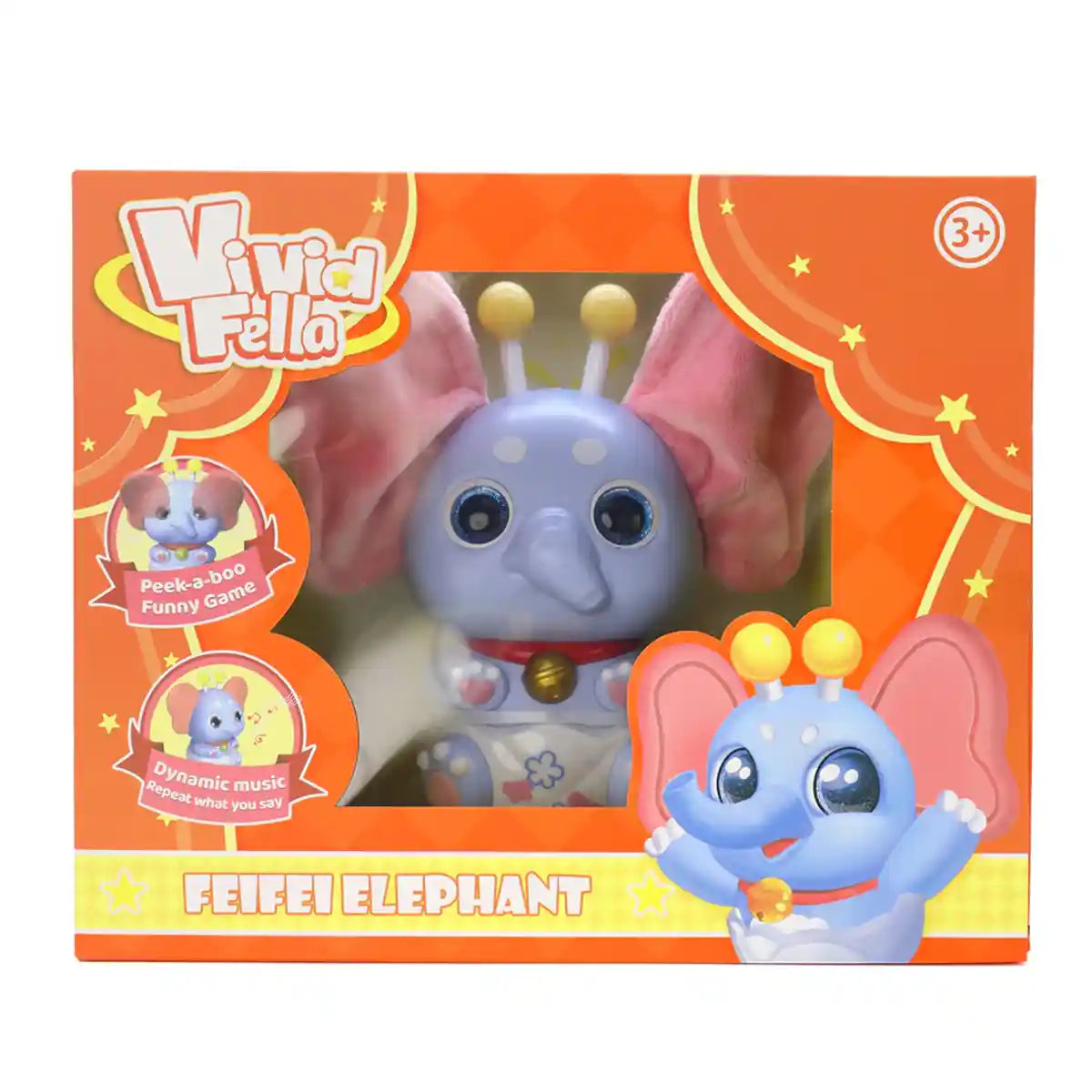 Vivid Fella Feifei Elephant - Kiddy Zone