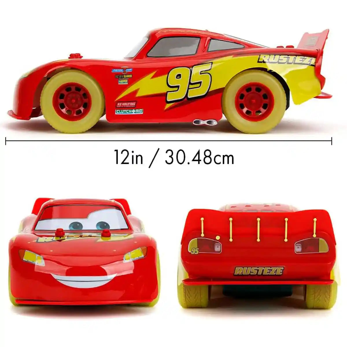 Rc Lightning Mcqueen Glow Racers 1:14