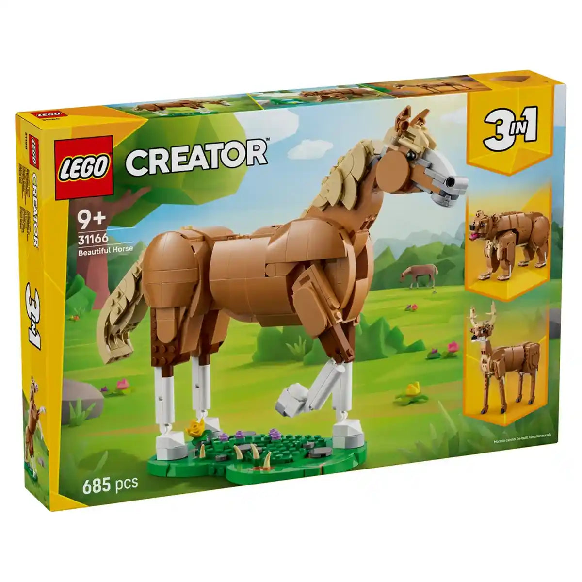 LEGO-Creator 3in1 31166 Beautiful Horse - Kiddy Zone