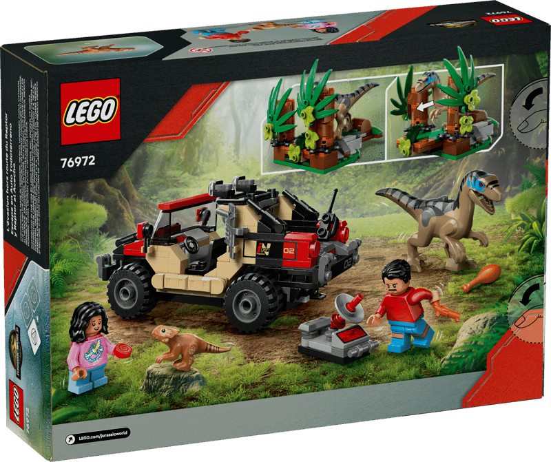 LEGO-Jurassic World76972 Raptor Off-Road Escape