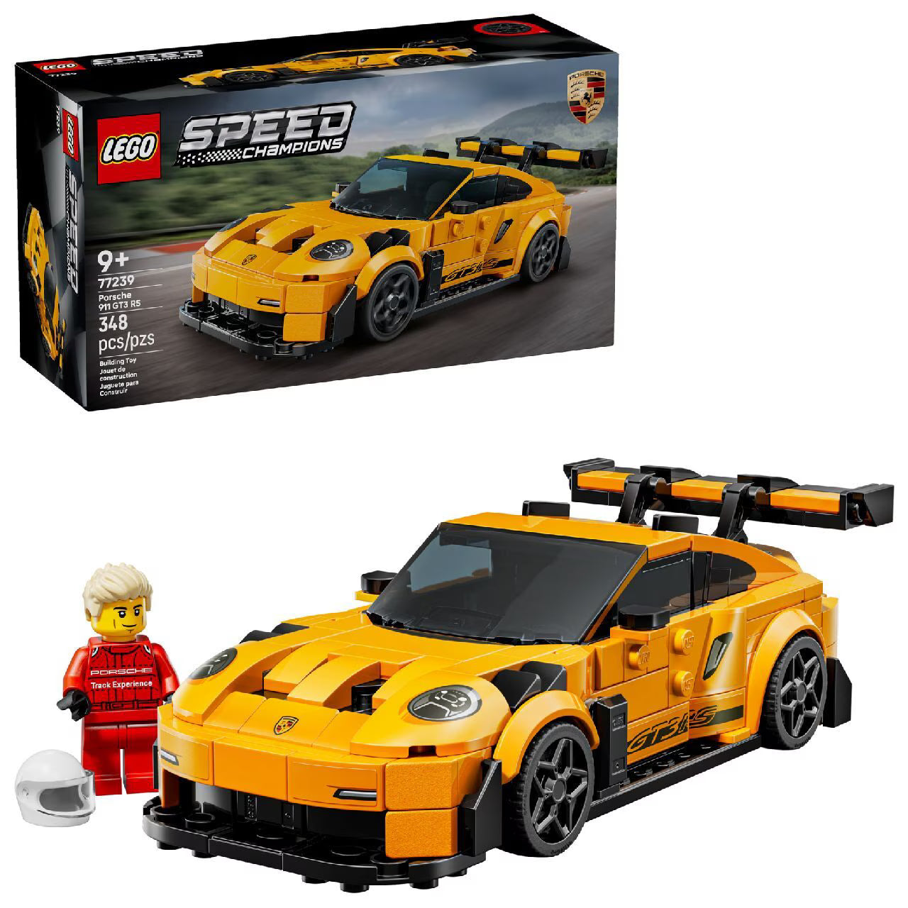 LEGO-Speed Champions77239 Porsche 911 GT3 RS Super Car
