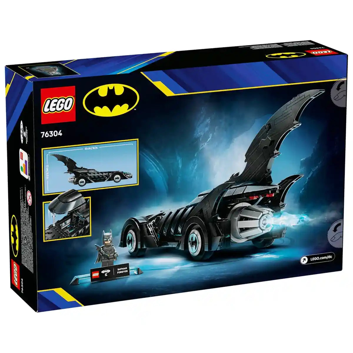 LEGO-Super Heroes 76304 Batman Forever Batmobile