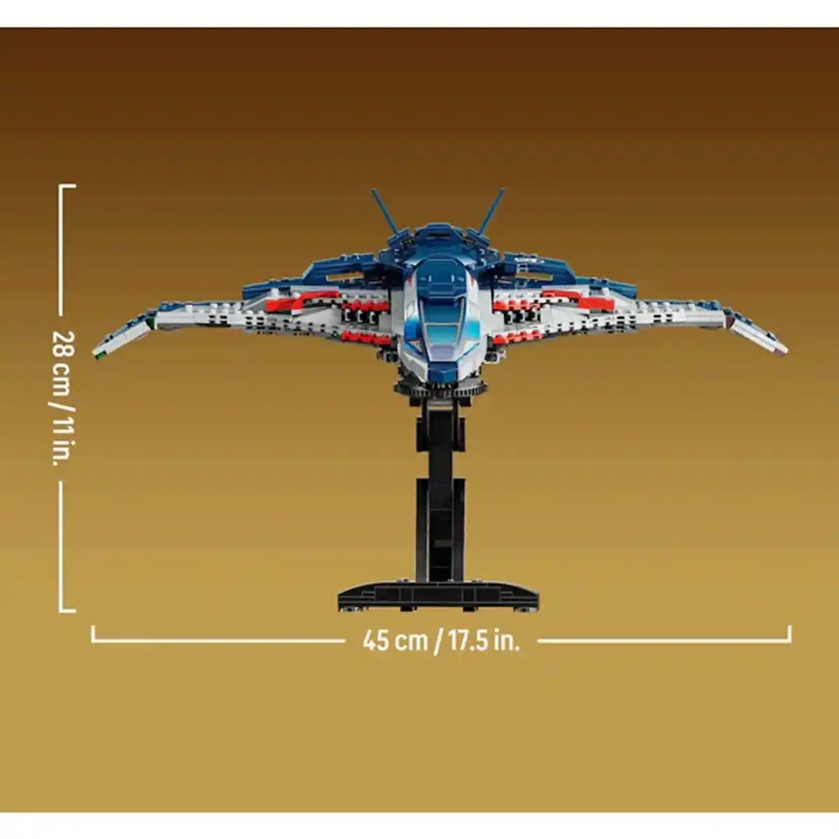 LEGO-Super Heroes 76325 Avengers: Age of Ultron Quinjet