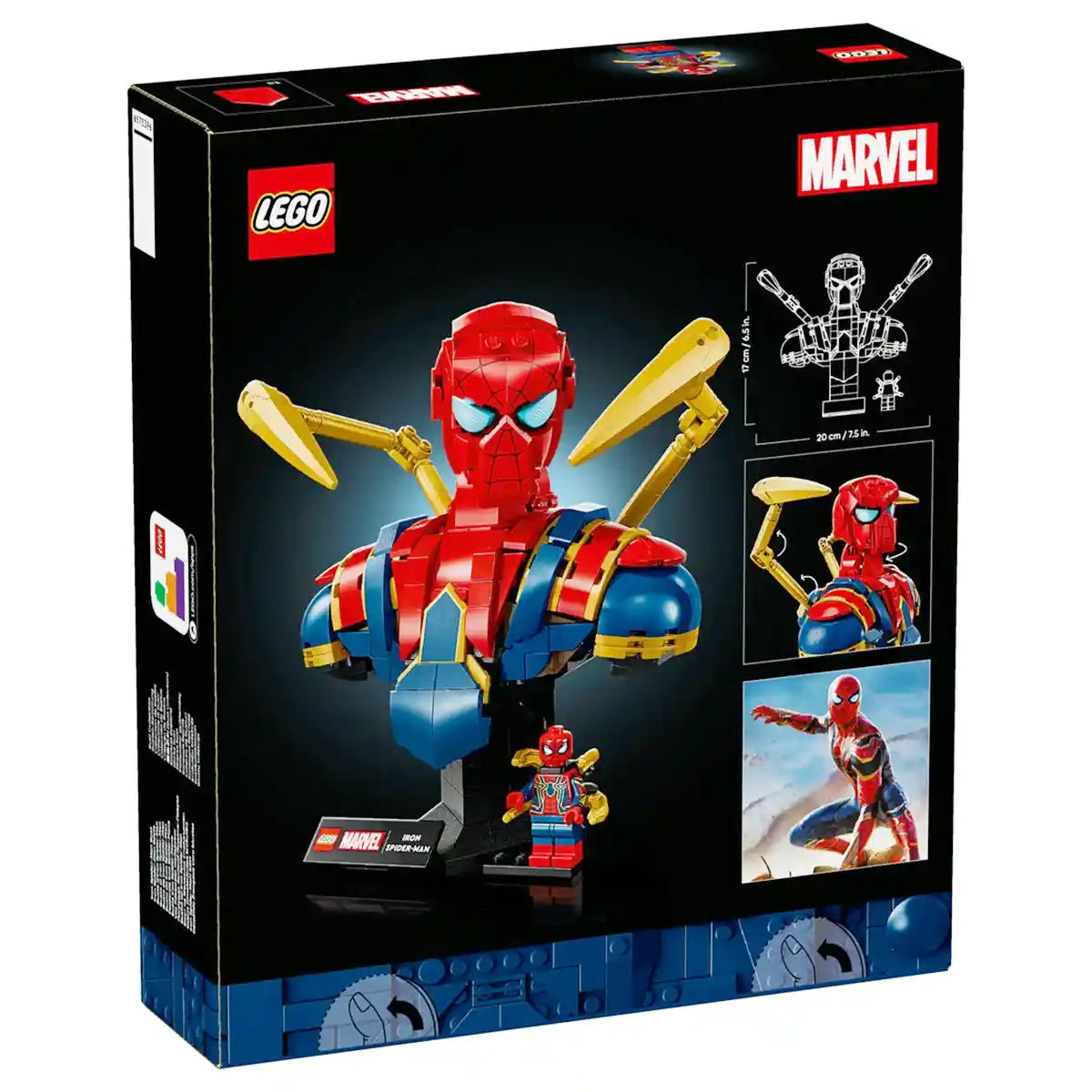 LEGO-Super Heroes 76326 Iron Spider-Man Bust