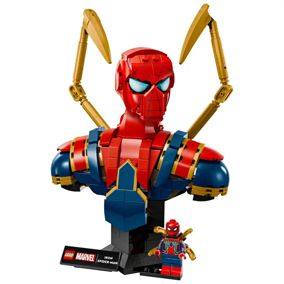 LEGO-Super Heroes 76326 Iron Spider-Man Bust