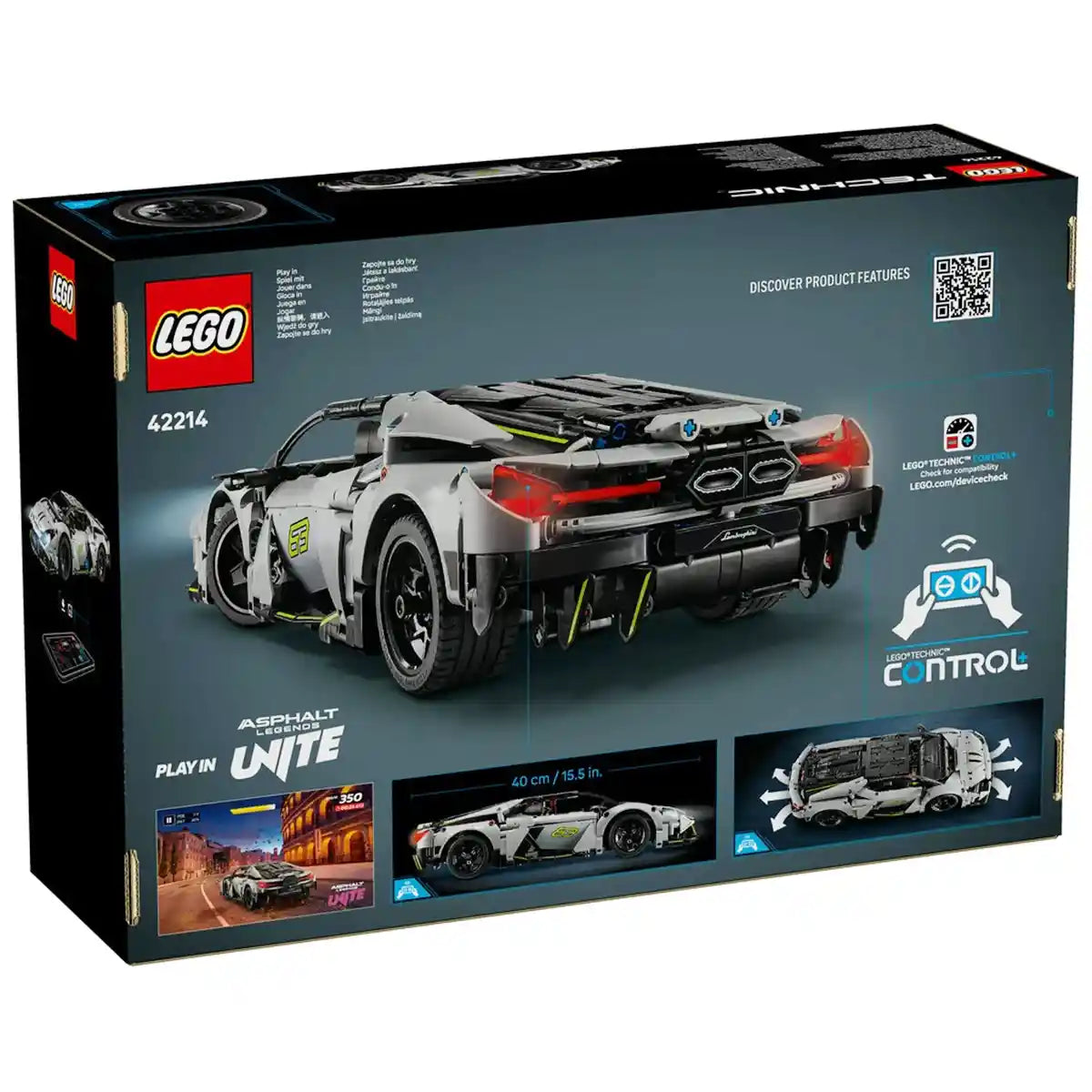 LEGO-Technic Lamborghini 42214 Lamborghini Revuelto Super Sports Car