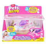 S001-Pets Alive-Mama & Baby Surprise-Series 1-Mama Turtle Surprise Playset - Kiddy Zone