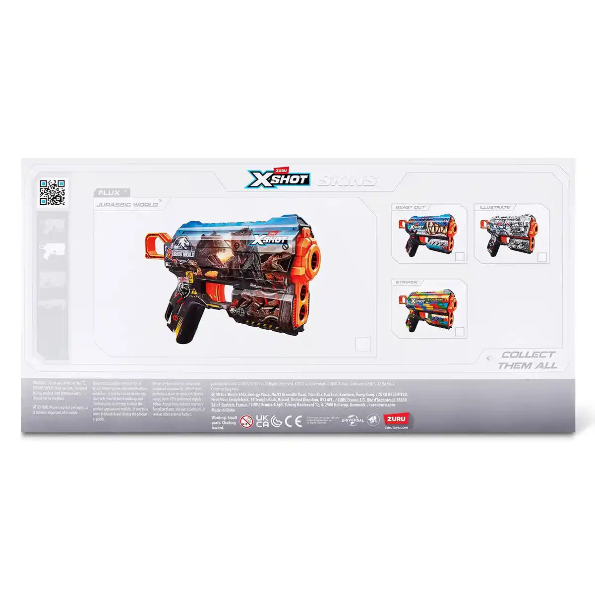 X-Shot Skins Jurassic Flux Combo 2pk