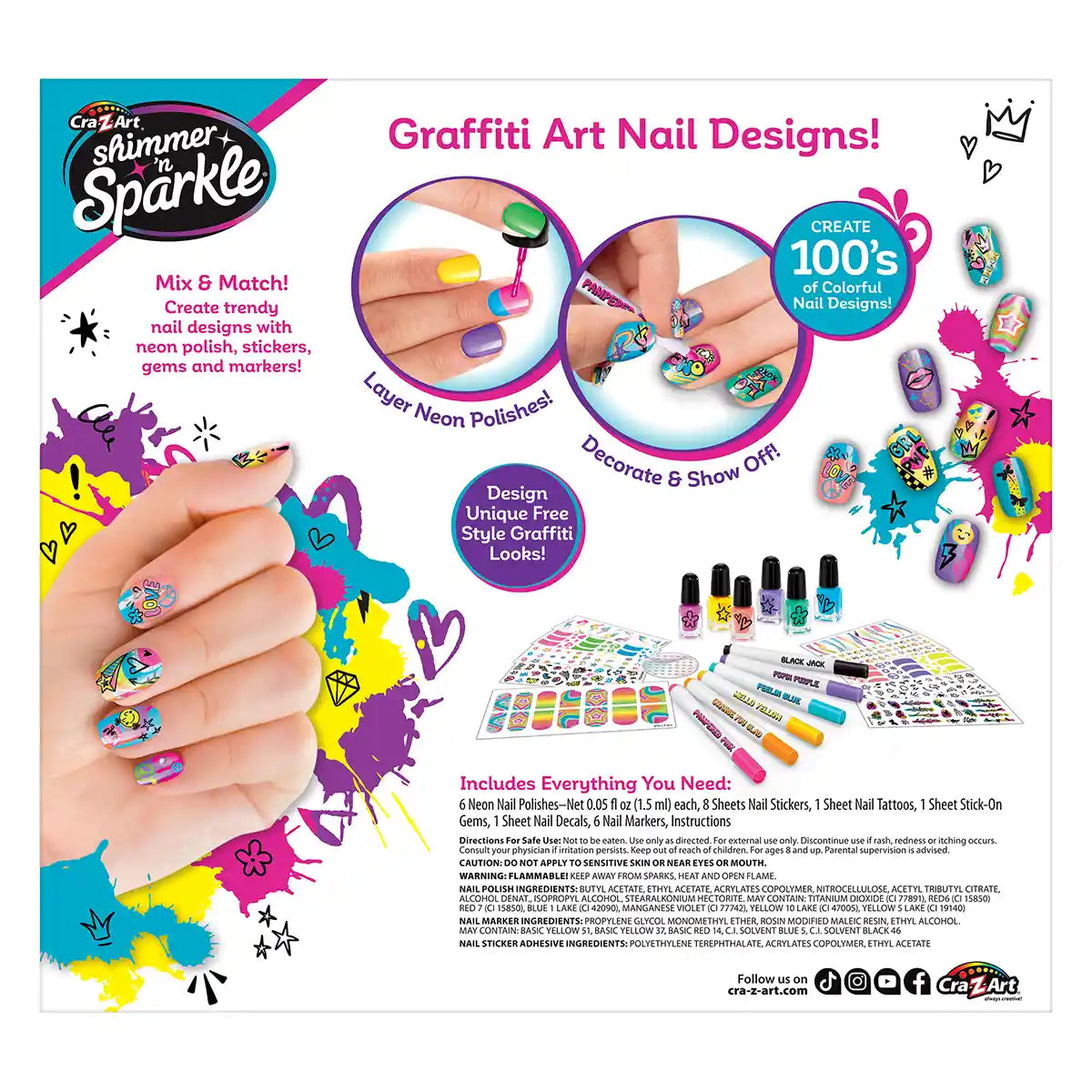 Shimmer n Sparkle 3-in-1 Nail Art Designer