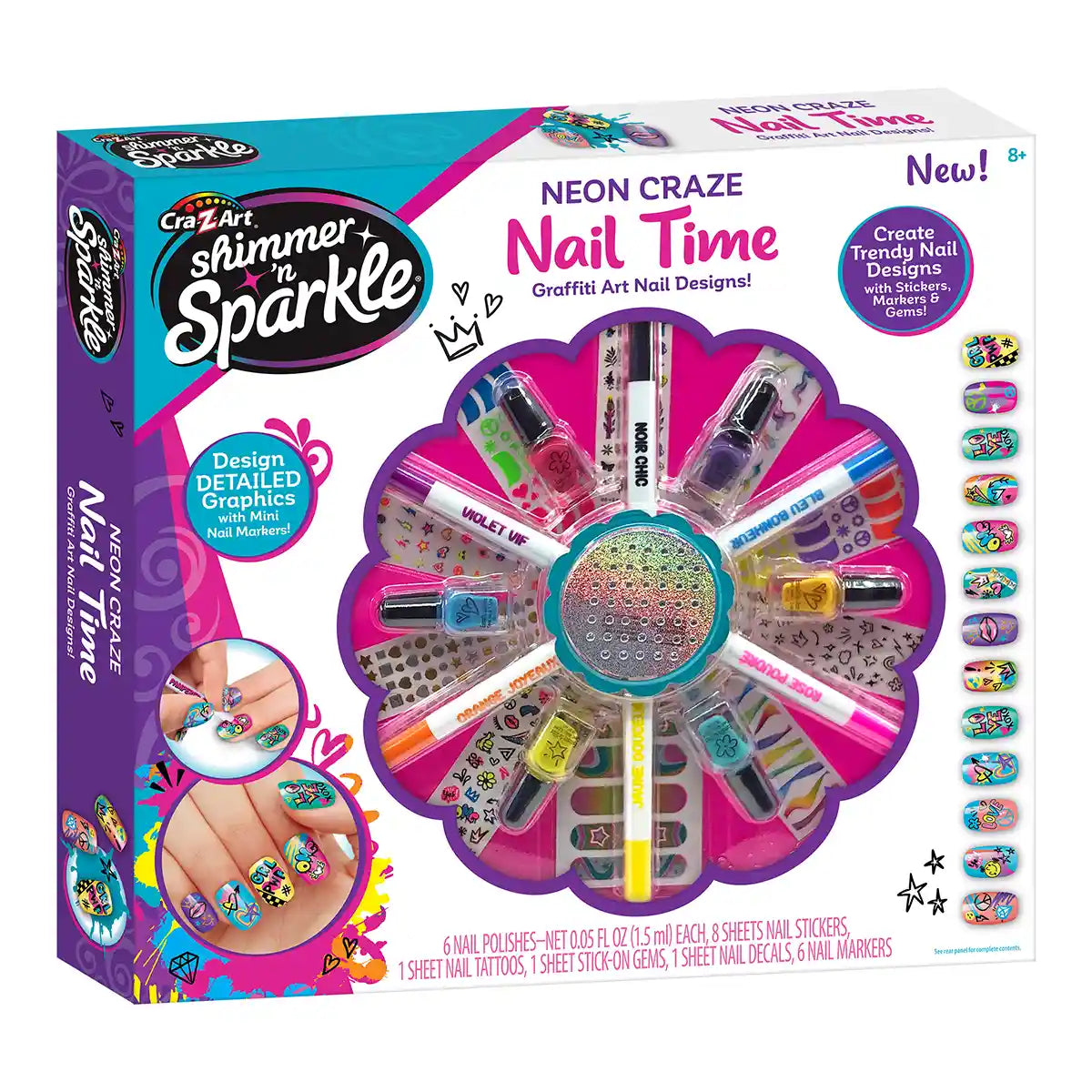 Shimmer n Sparkle 3-in-1 Nail Art Designer