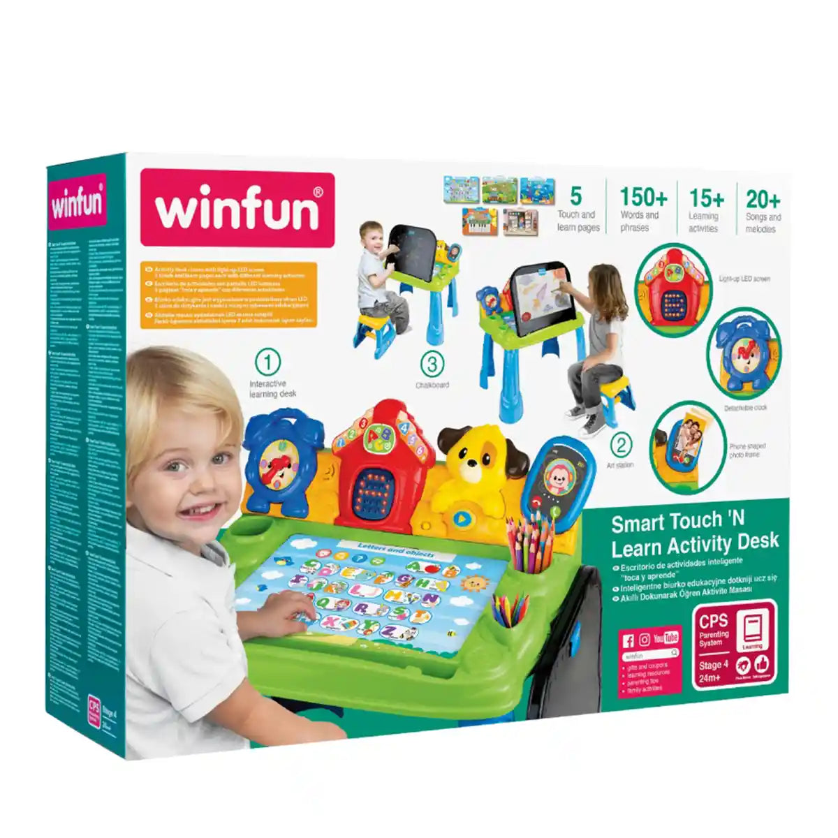 Winfun Smart Touch And Learn Activity Desk - Kiddy Zone