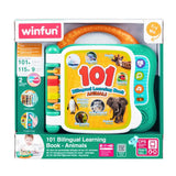 Winfun 101 Bilingual Learning Book - Animals - Kiddy Zone