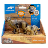 2 Pcs Triceratops In Open Touch Box - Kiddy Zone