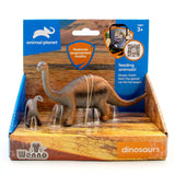 2 Pcs Diplodocus In Open Touch Box - Kiddy Zone