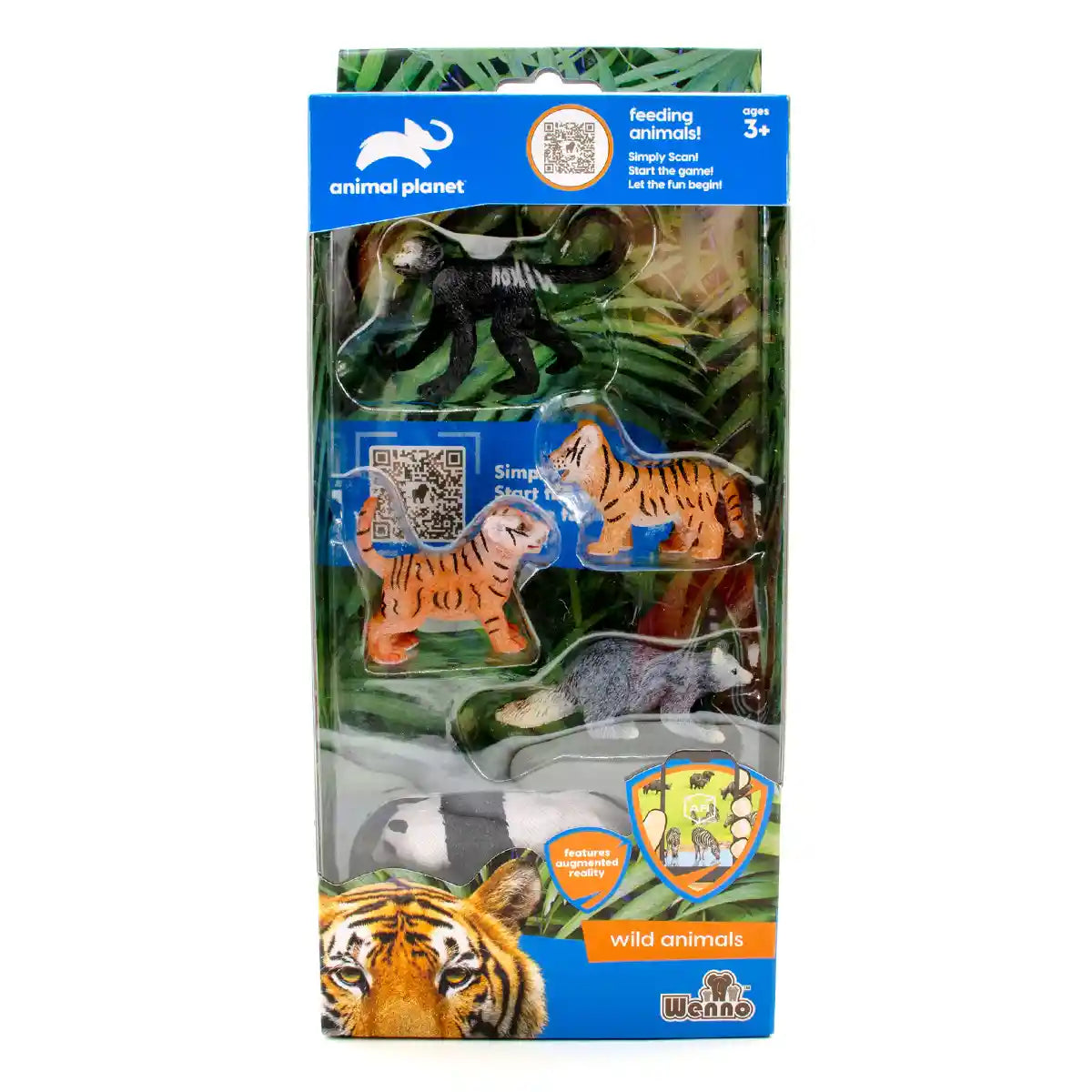 5 Pcs Wild Animal In Window Box - Kiddy Zone