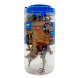 13 Pcs Dinosaur Playset In Bucket - Kiddy Zone