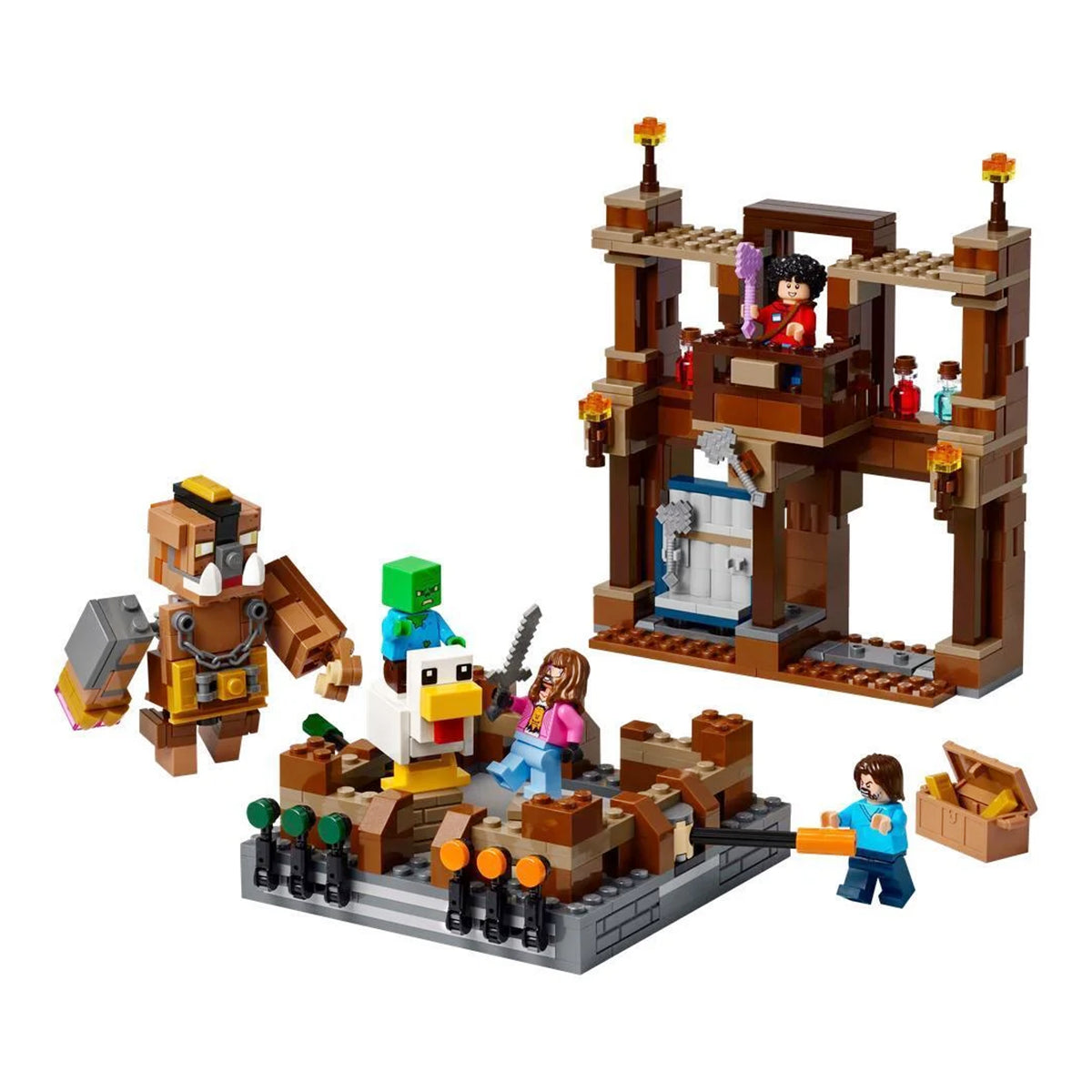 LEGO Minecraft 21272 Woodland Mansion Fighting Ring