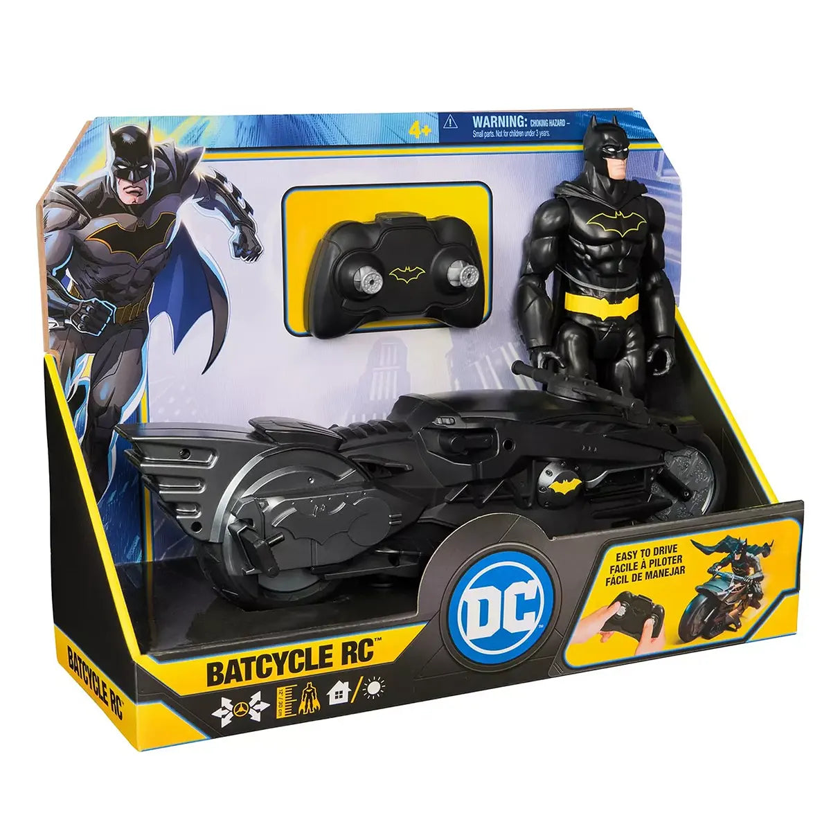 DC Batman 12" Core Batcycle RC - Kiddy Zone