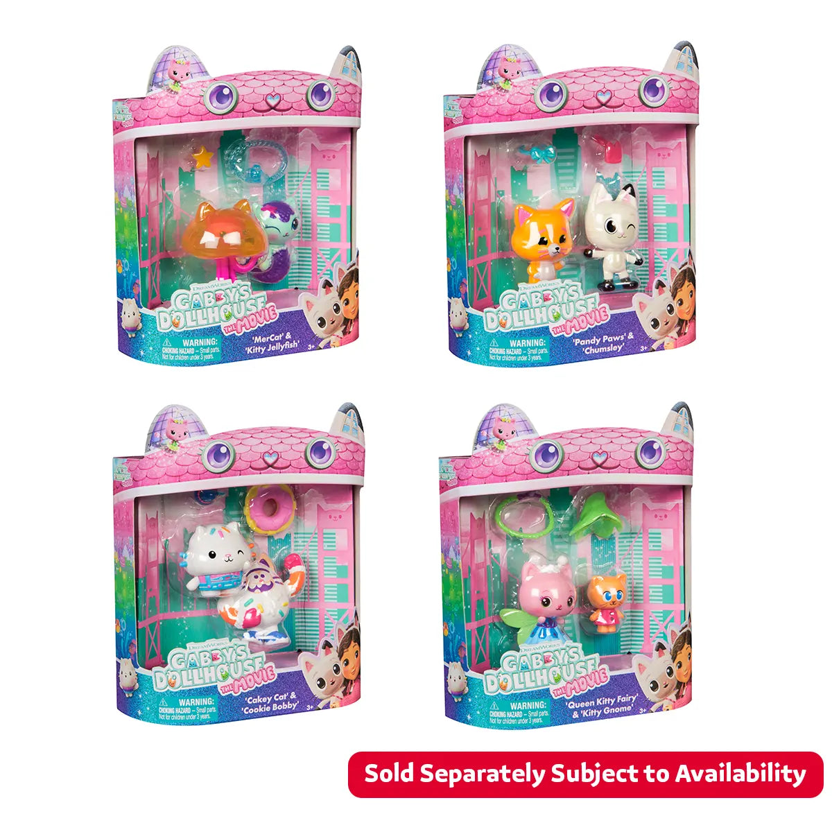 Gabby's DH Movie Fig 2-Pack Asst.