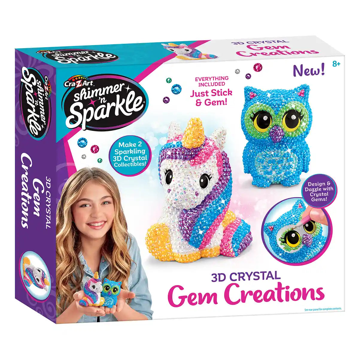 Shimmer n Sparkle 3D Crystal Gem Creations