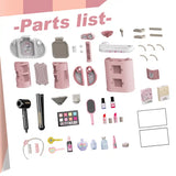 Dresser Set With 53pcs Accessories For 3yrs+