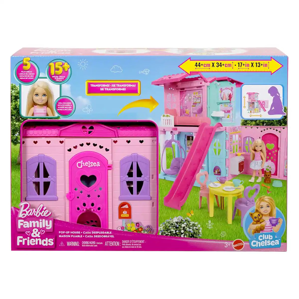 Barbie (باربي) Club تشيلسي Pop Up House