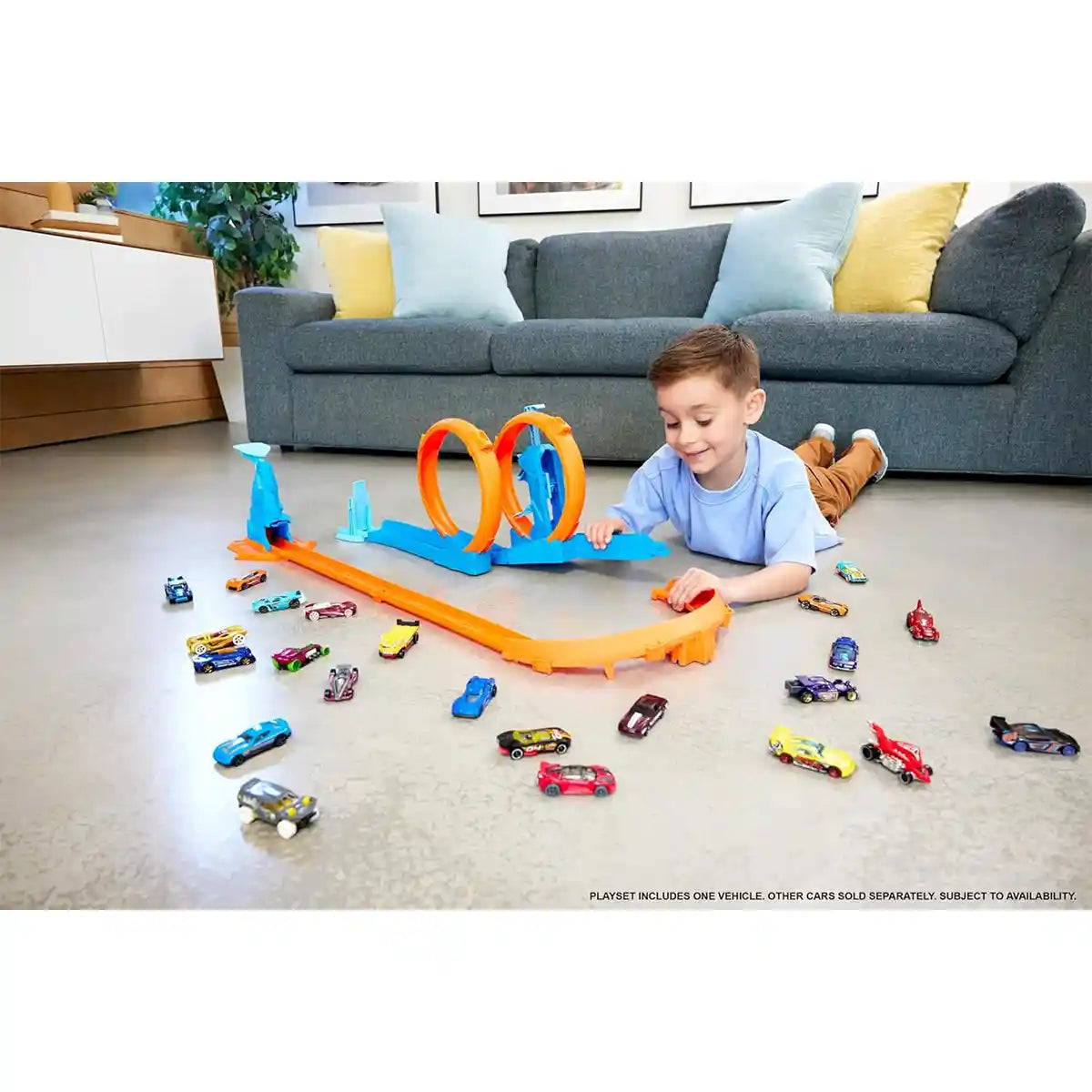 Hot Wheels Track Creator Triple Loop Kit