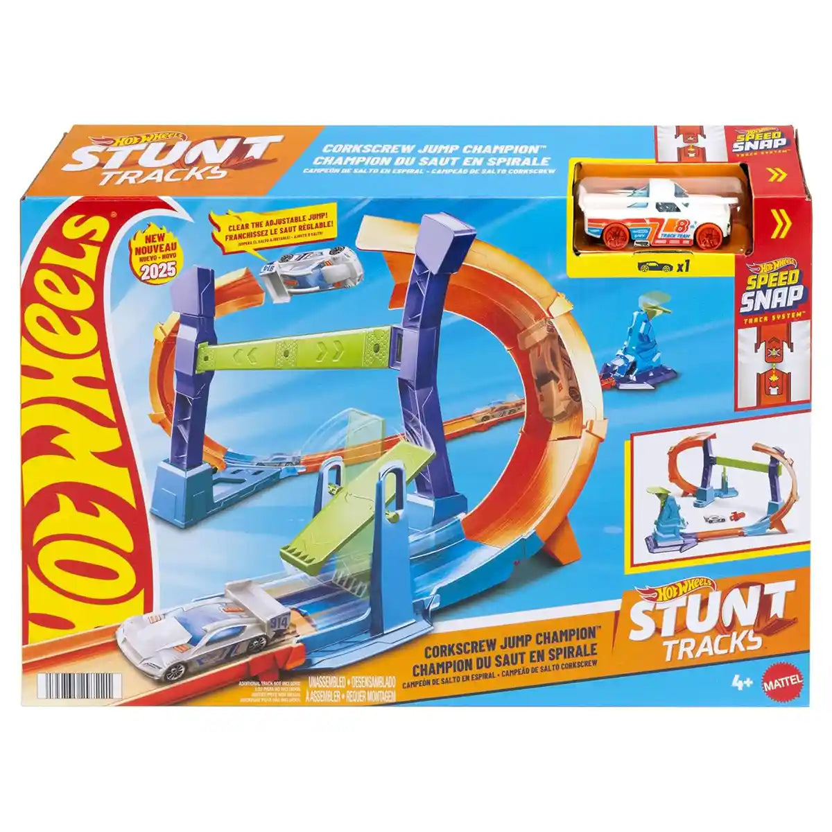Hot Wheels Action Corkscrew Jump Champion - Kiddy Zone