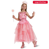 Nbc Universal Wicked Glinda Pink Dress Deluxe (4-6) - Kiddy Zone