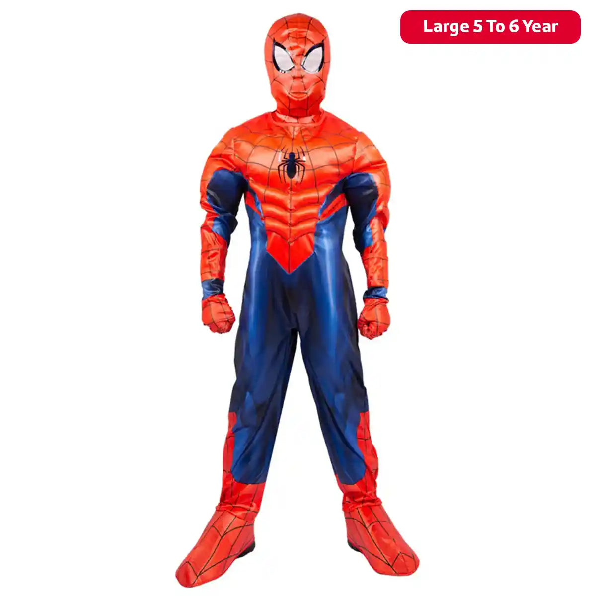 Spiderman Deluxe Dress-Up (5-6 Years)