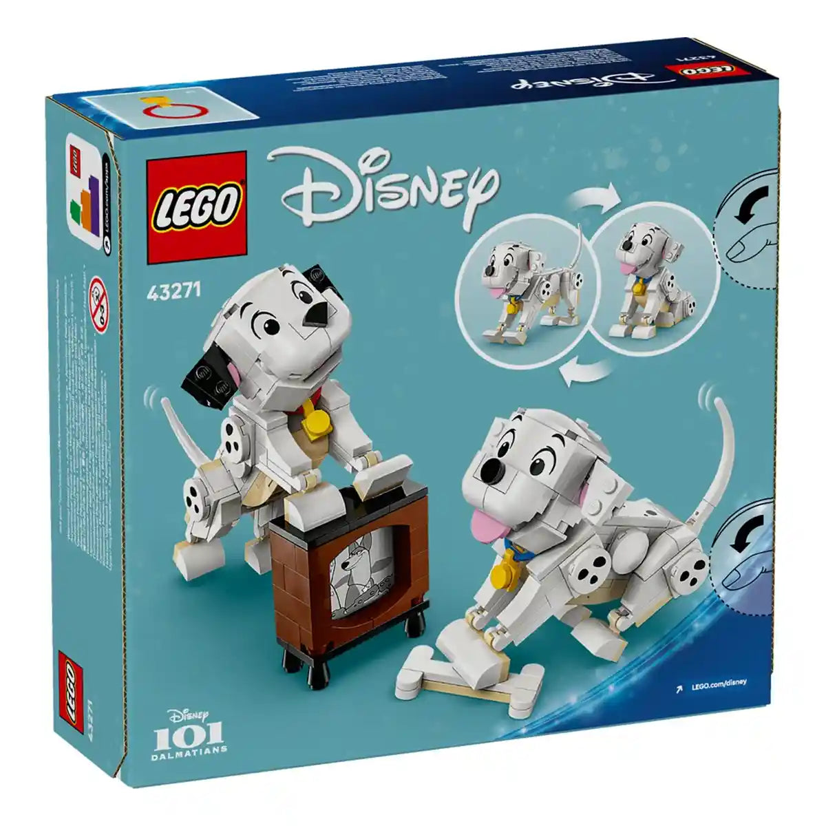 Lego 43271 Lucky & Penny 101 Dalmatians Puppies