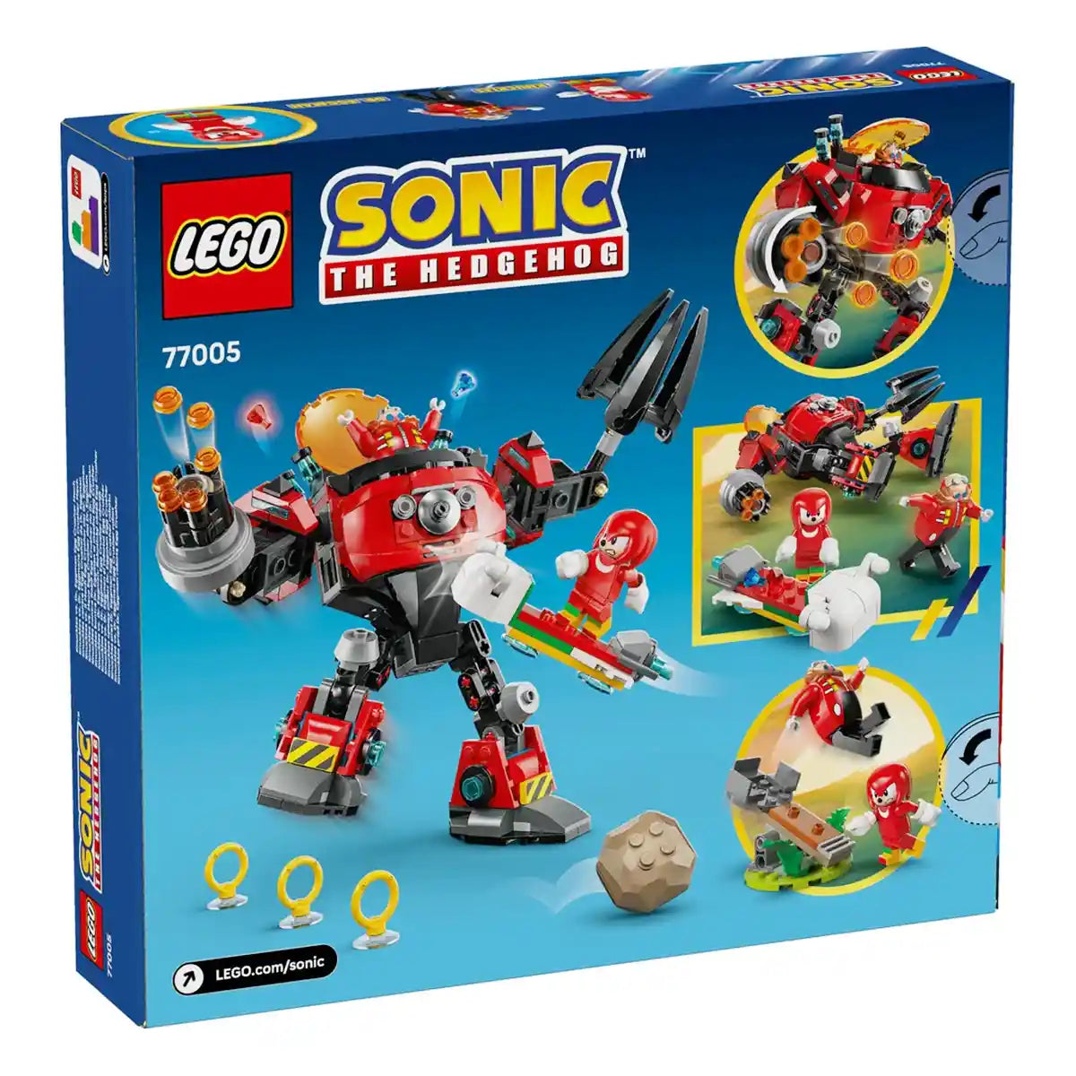 Lego 77005 Knuckles vs. Dr. Eggman Egg Crusher Mech