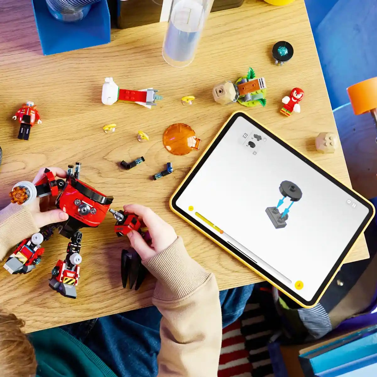 Lego 77005 Knuckles vs. Dr. Eggman Egg Crusher Mech