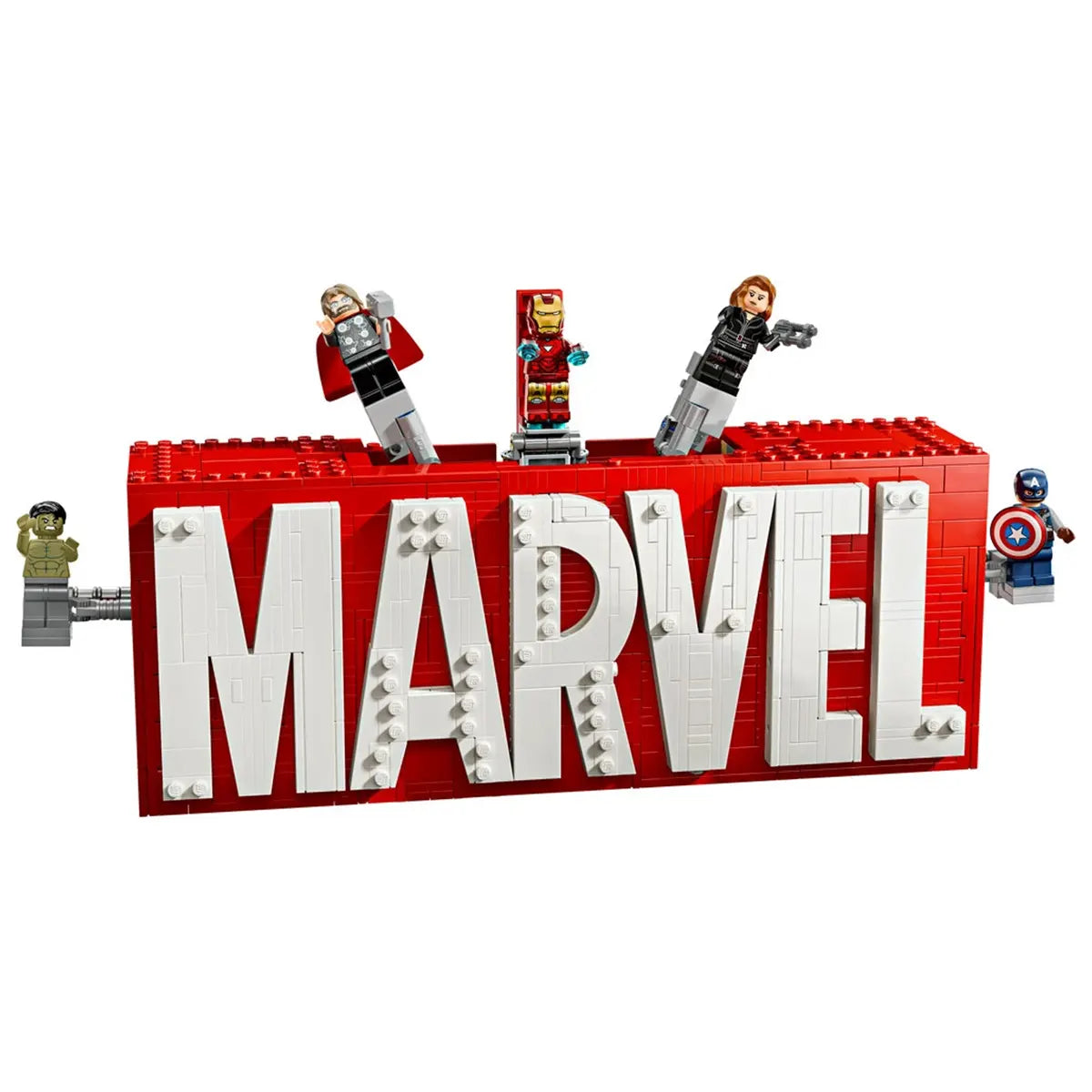 Lego 76313 MARVEL Logo & Minifigures