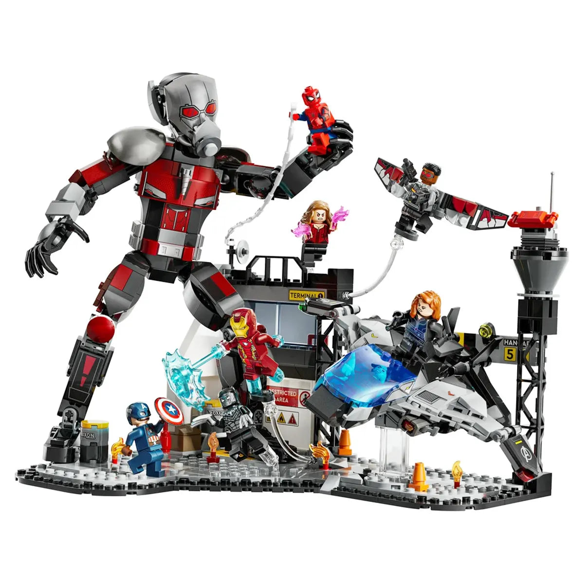 Lego 76314 Captain America: Civil War Action Battle