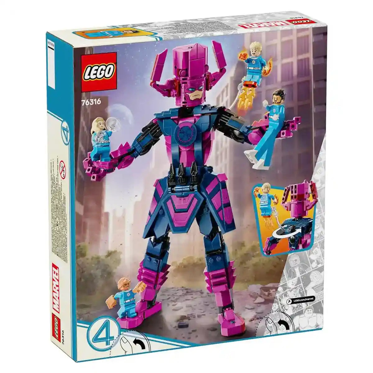 Lego 76316 Fantastic Four vs. Galactus Construction Figure