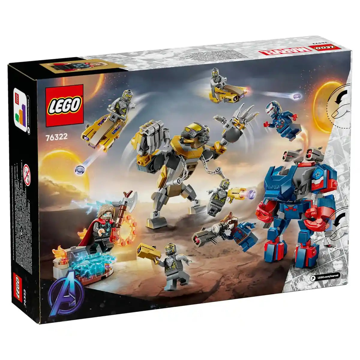 Lego 76322 Avengers: Endgame Thor vs. Chitauri