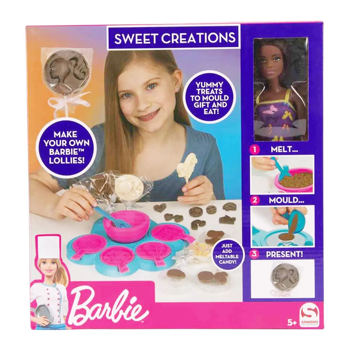 Barbie Sweet Creations Including Barbie Doll - Kiddy Zone