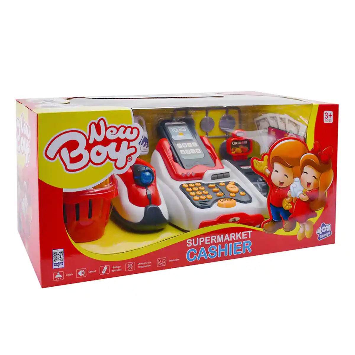 New Boy Supermarket Cashier - Kiddy Zone