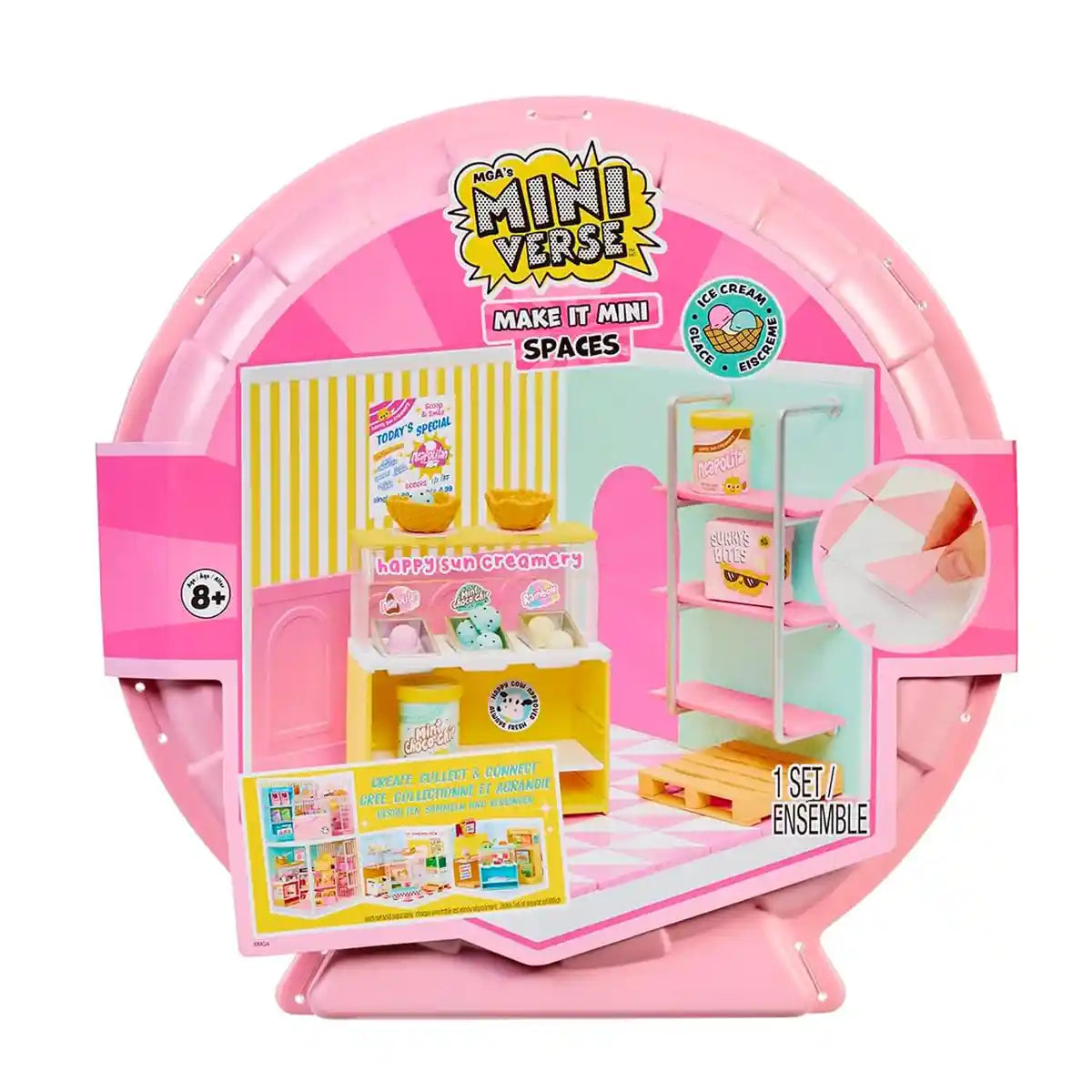 MGA's Miniverse Spaces Starter Pack Pink