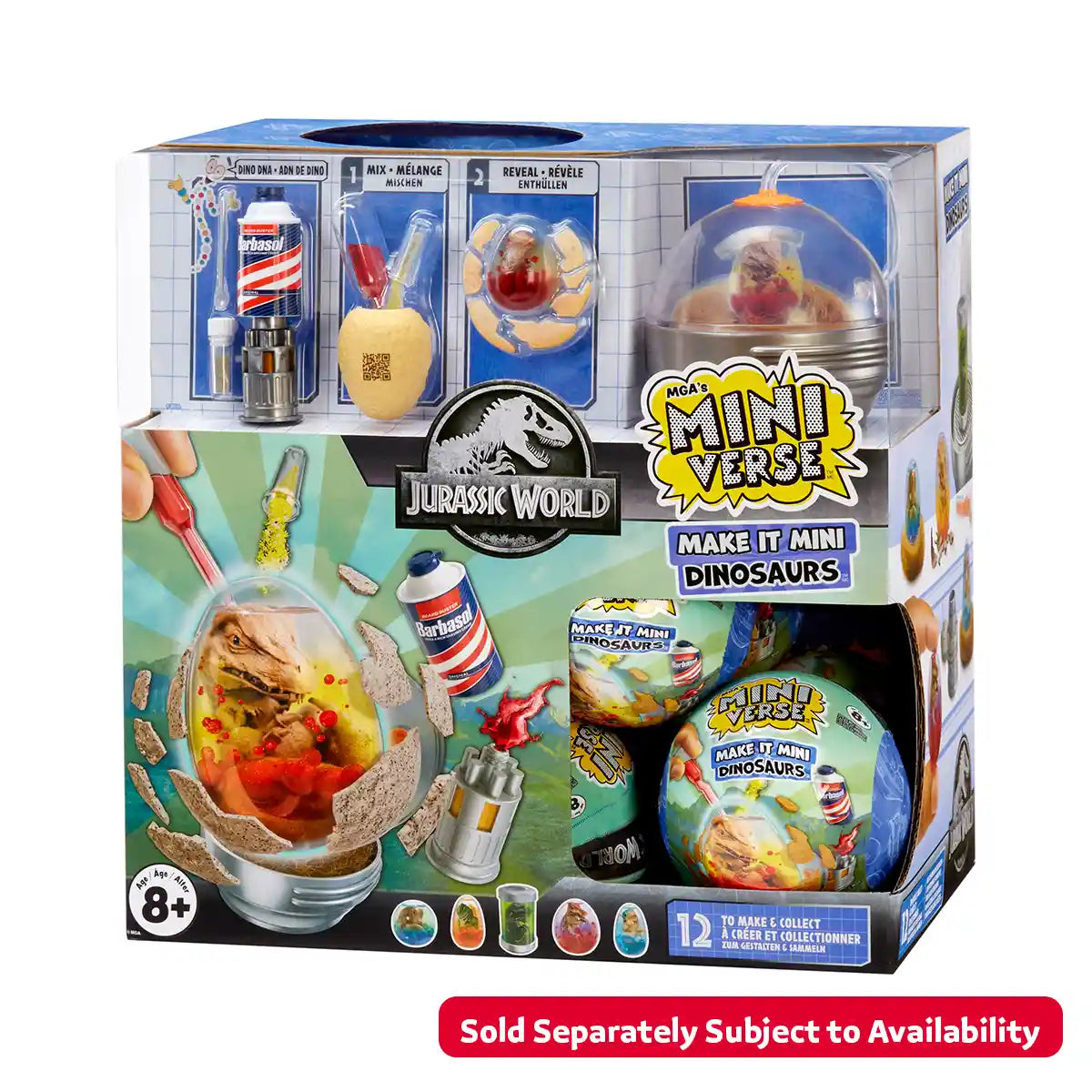 MGA's Miniverse Make It Mini Dinosaurs (Jurassic World) (PDQ)