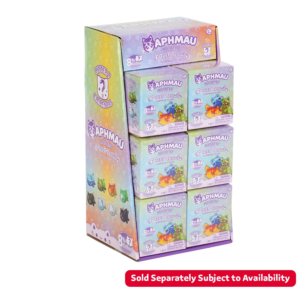 Aphmau Mystery MeeMeow Figures Elemental  (S7)