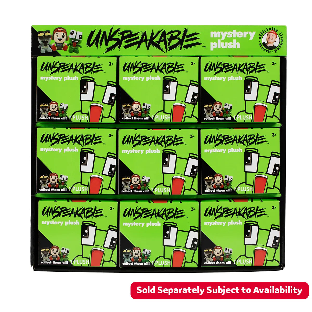 Unspeakable 6" Mini Mystery Plush