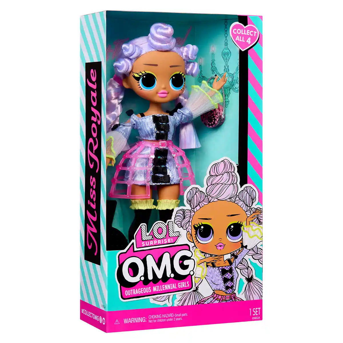 LOL Surprise OMG Entry Doll Miss Royale - Kiddy Zone