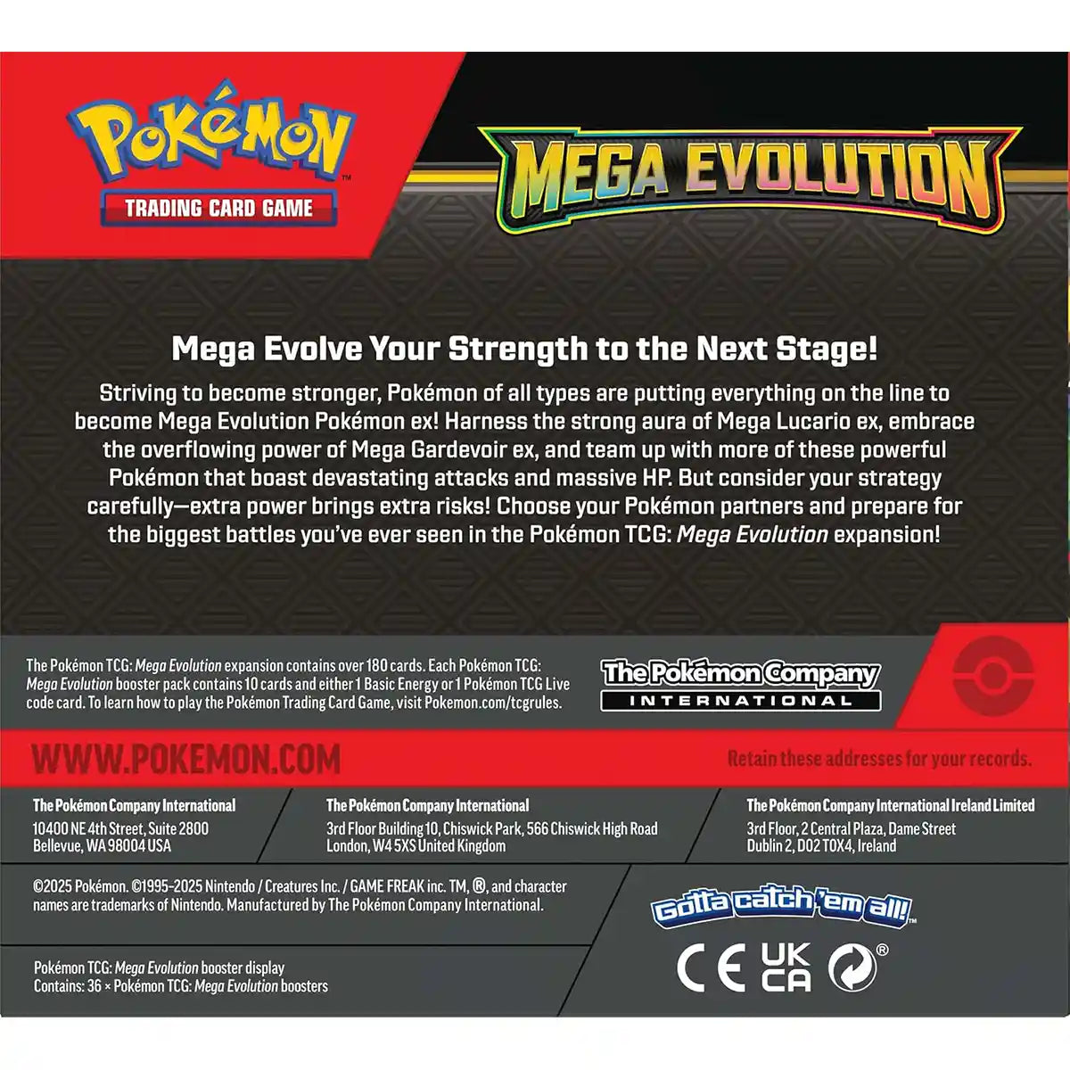Pokemon TCG: Mega Evolution Boosters