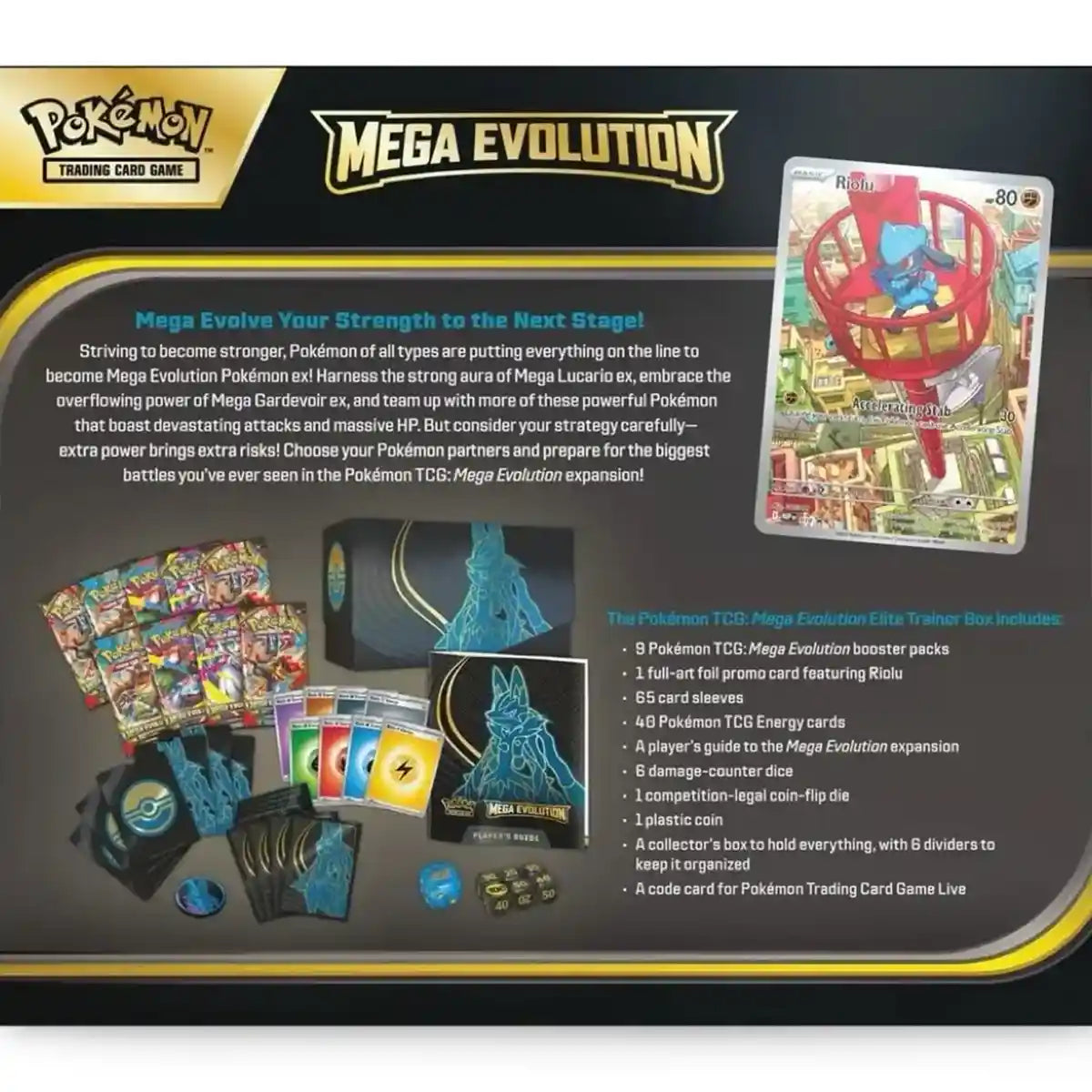 Pokemon TCG: Mega Evolution Elite Trainer Box
