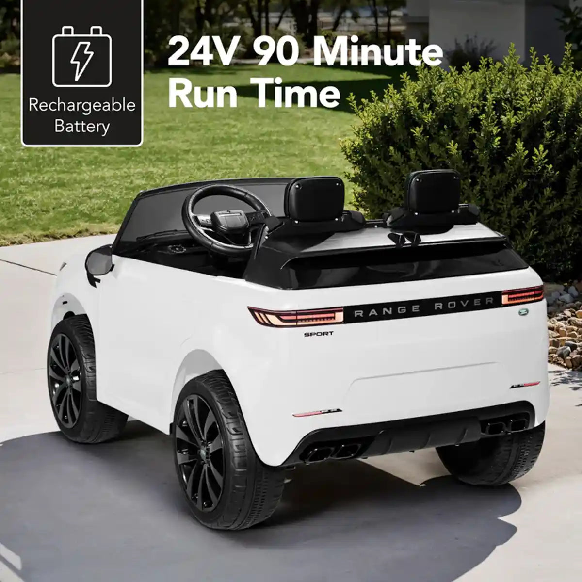 R/C Licensed Range Rover White