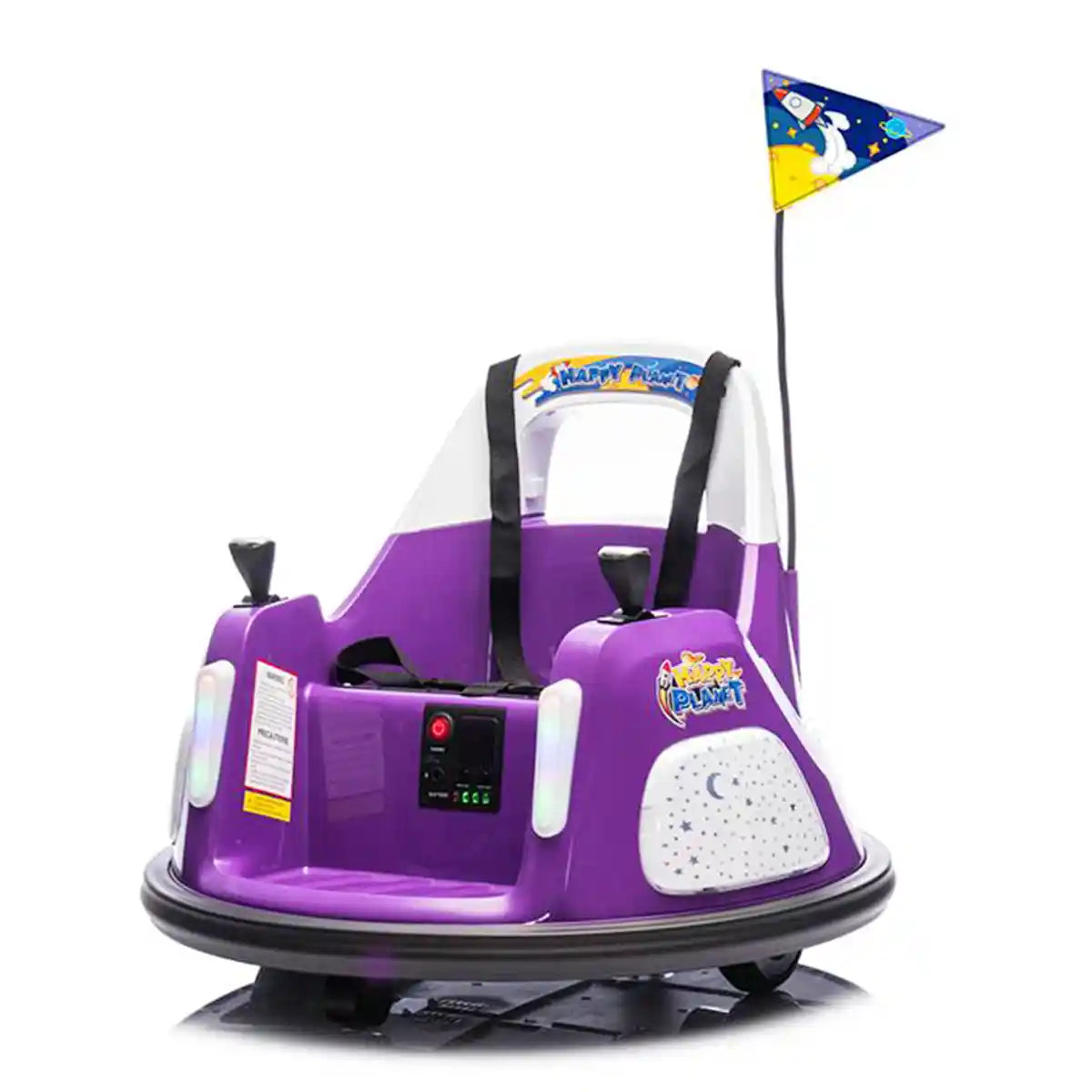 B/O Ride on bumper car - Purple - Kiddy Zone