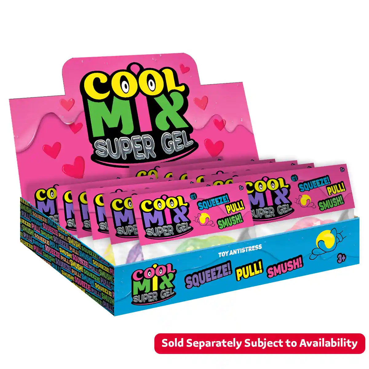 Cool Mix Supergel Cat Paw asstd (PDQ) - Kiddy Zone